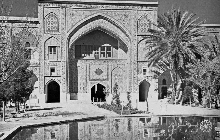 مدرسه خان شیراز در گذشته 